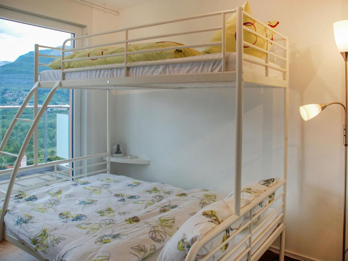 Apartment Vista Lago Maggiore 1-Floor Left By Interhome Gambarogno Bagian luar foto